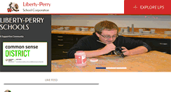 Desktop Screenshot of libertyperry.org