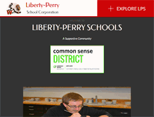 Tablet Screenshot of libertyperry.org